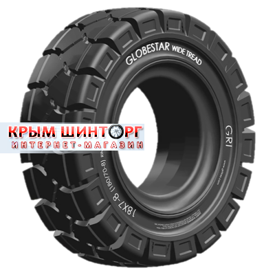 18x7-8(180/70-8) Globestar WT Цельнолитая с бортом ШРИ-ЛАНКА
