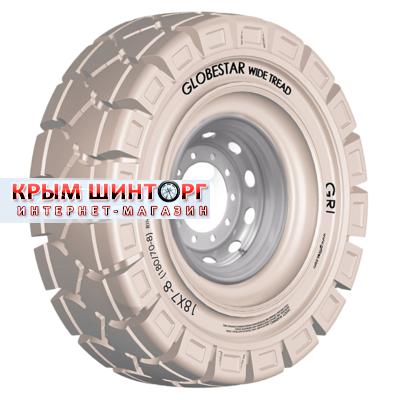 21x8-9(200/75-9) Globestar WT Цельнолитая немаркая с бортом ШРИ-ЛАНКА